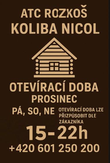 otvírací doba v prosinci 2025